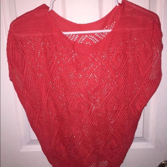 NEW Cute Bohemian Balmain Pull Over Pink Knit Top - Picture 3 of 3
